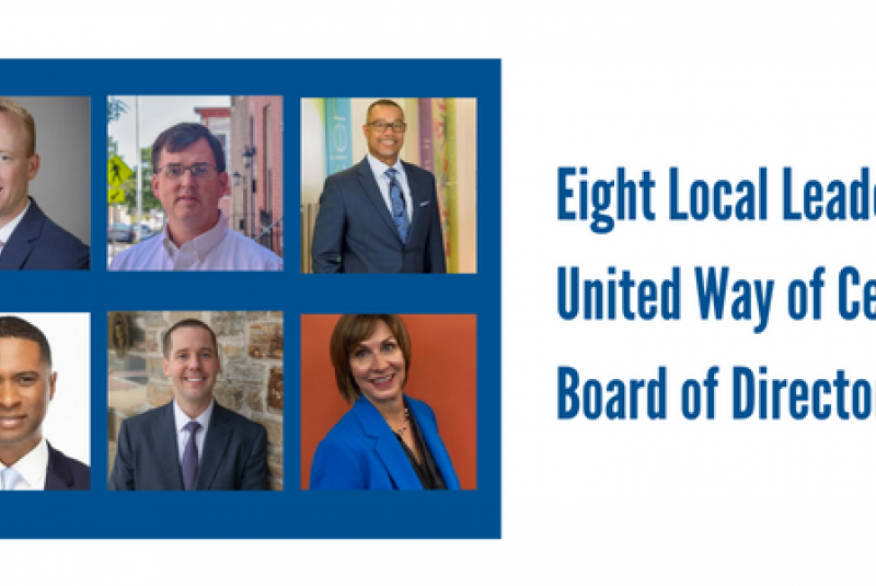 Eight Local Leaders to Join United Way of Central Maryland Board of Directors 