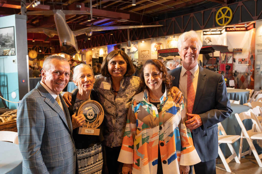 Fran and Betty Contino, Sheela Murthy, Sandy Liotta, Carl Osterman