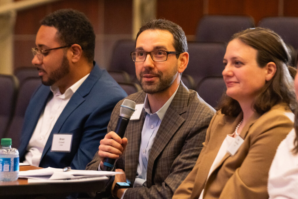 Nathan Barbo at Change Maker Challenge event, May 9